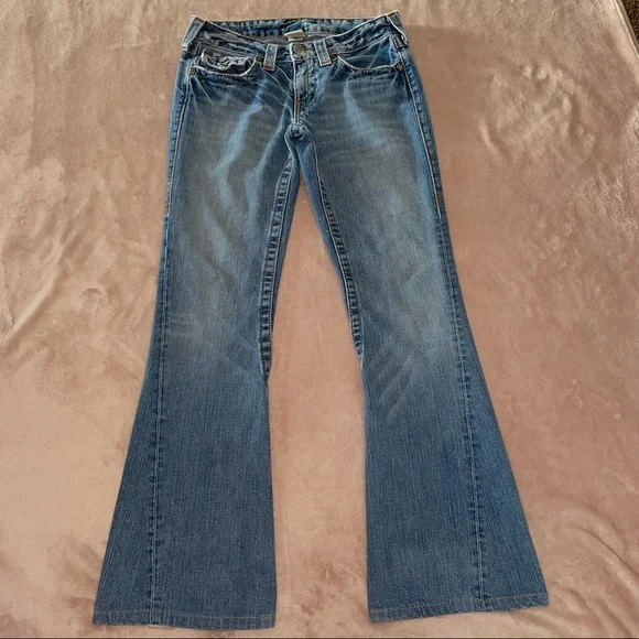 True religion wide leg jean 28 - Picture 4 of 11